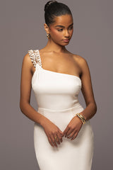 Ivory Luxury Living Maxi Dress