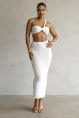 Ivory Jeanette Sweater Knit Top